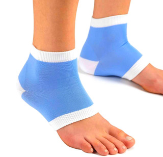 محافظ پاشنه جورابی آقای پا مدل HeelCare | جوراب سیلیکونی سرپنجه باز محافظ و نرمکننده پاشنه پا