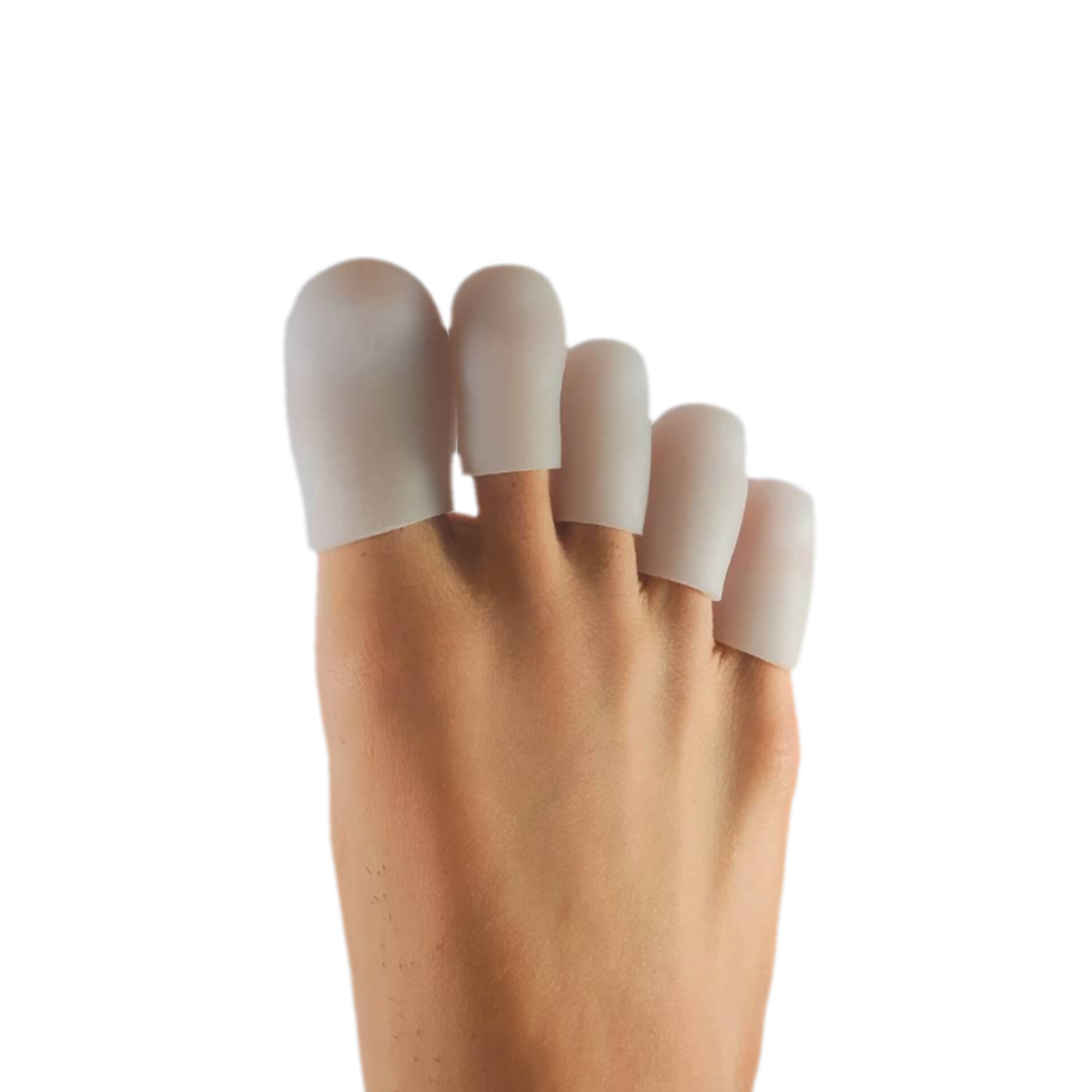 محافظ انگشت سیلیکونی آقای پا مدل ToeShield | محافظ ژله‌ای انگشت و کاهش اصطکاک