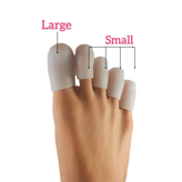 محافظ انگشت سیلیکونی آقای پا مدل ToeShield | محافظ ژلهای انگشت پا و کاهش فشار و اصطکاک بسته ۲ عددی