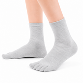 جوراب پنج انگشتی نانو آقای پا مدل Nano5 Toe | جوراب طبی جداکننده انگشتان و کاهش اصطکاک پا