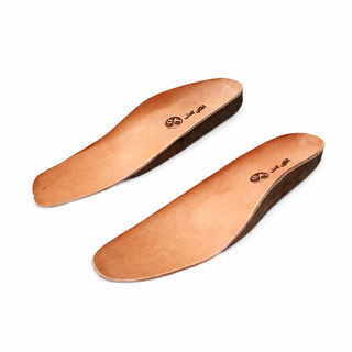 کفی طبی پای صاف کودکان آقای کفش ArchLeather Kids | کفی چرم گاوی حمایتکننده قوس کف پا