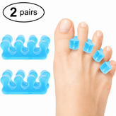 پد ۴ حلقه سیلیکونی آقای پا مدل ToeGuard | محافظ انگشتان پا و کاهش فشار و اصطکاک بسته ۲ عددی