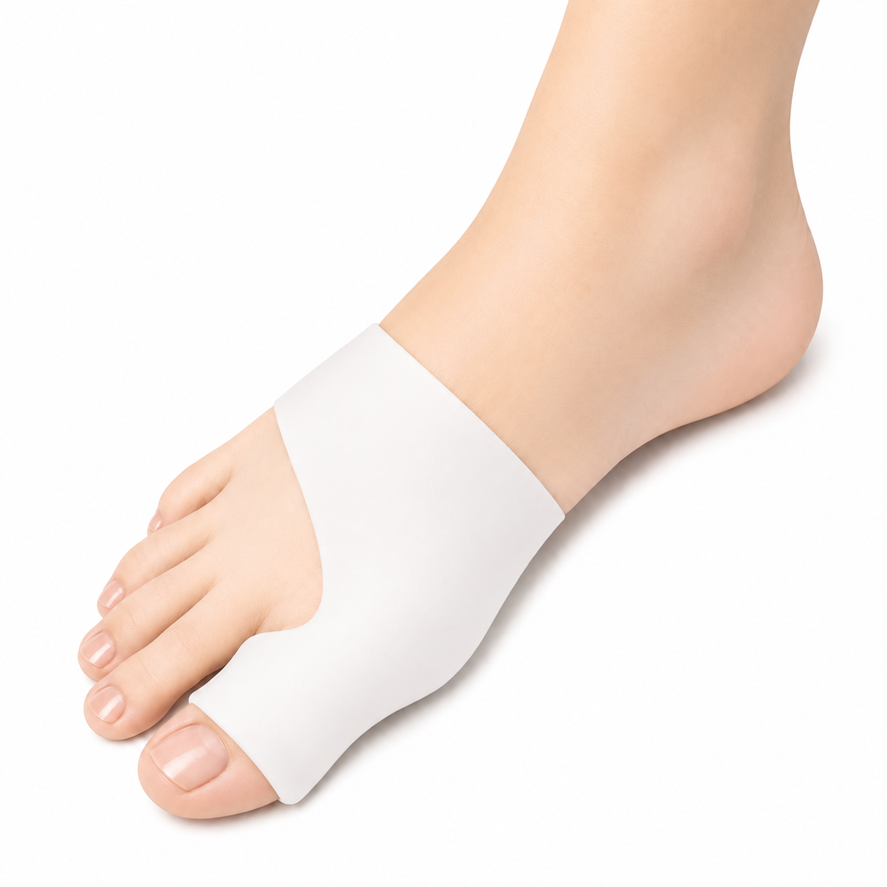 Mr. Foot HalluSock Care Hallux Sock Pad | Bunion Corrector and Toe Alignment Protector (2-Pack)